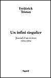 Un Infini singulier, journal d’une écriture (1954-2004)